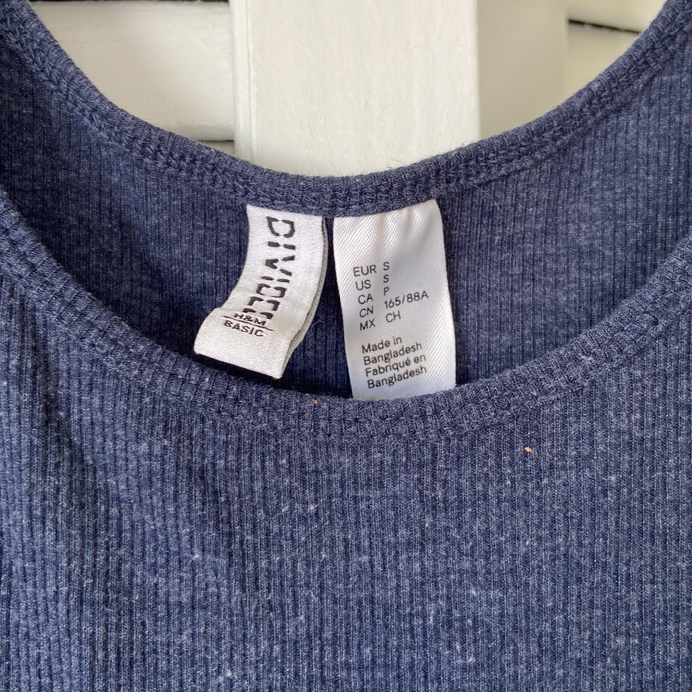 H&M Divided Bodycon Ribbed Tank Dress - Picture 2 of 3